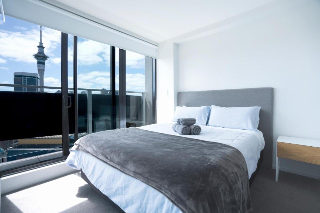 Amazing Views 2 Bedroom Apt In Auckland Cbd Exterior foto